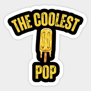 The Coolest Pop - Humorous Father's Day Sticker